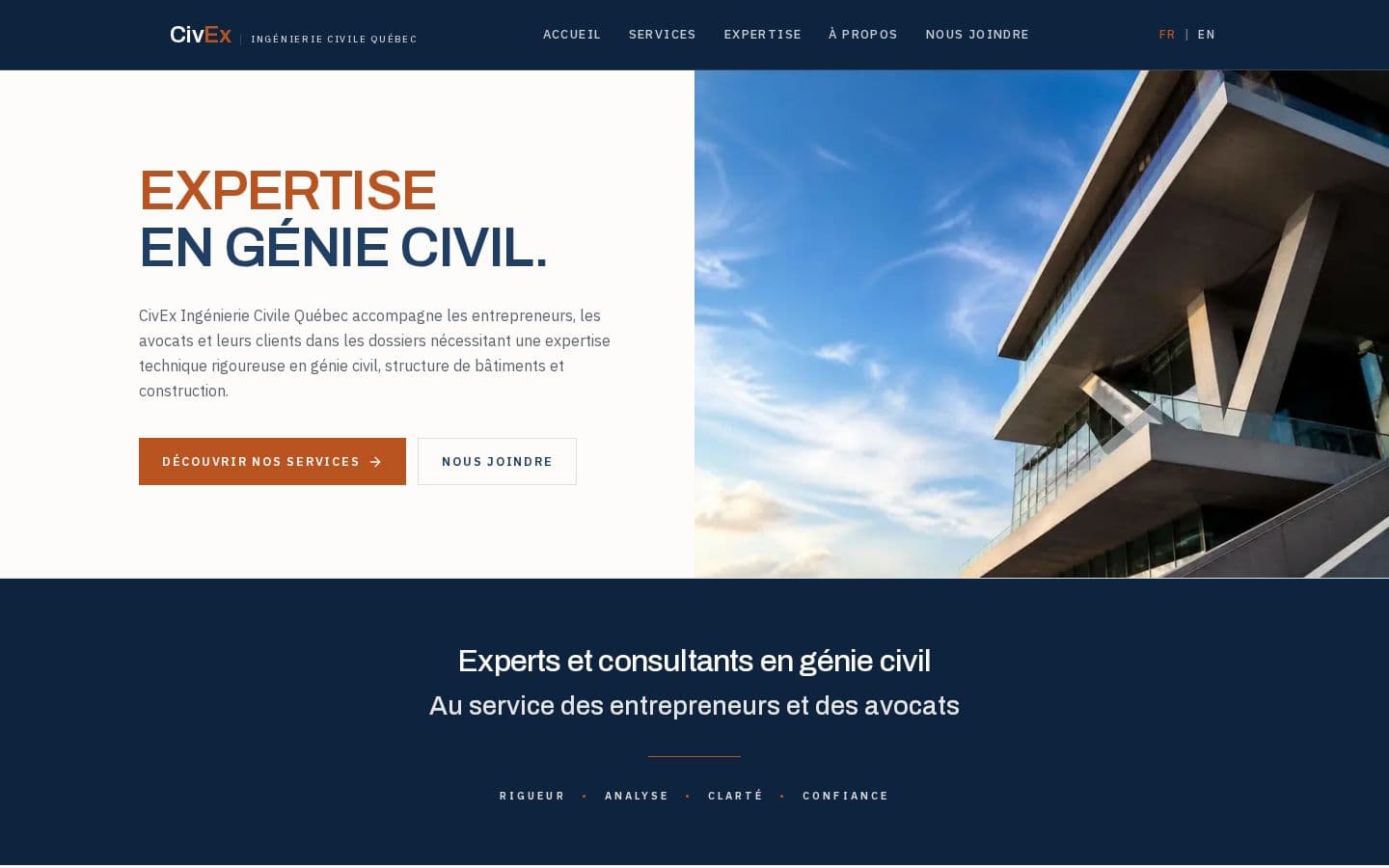 CivEx Québec website designed and developed by Francly Graphic - Webmasters